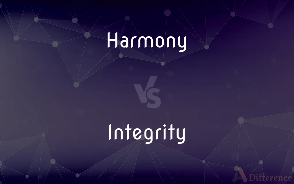 Harmony vs. Integrity — What's the Difference?