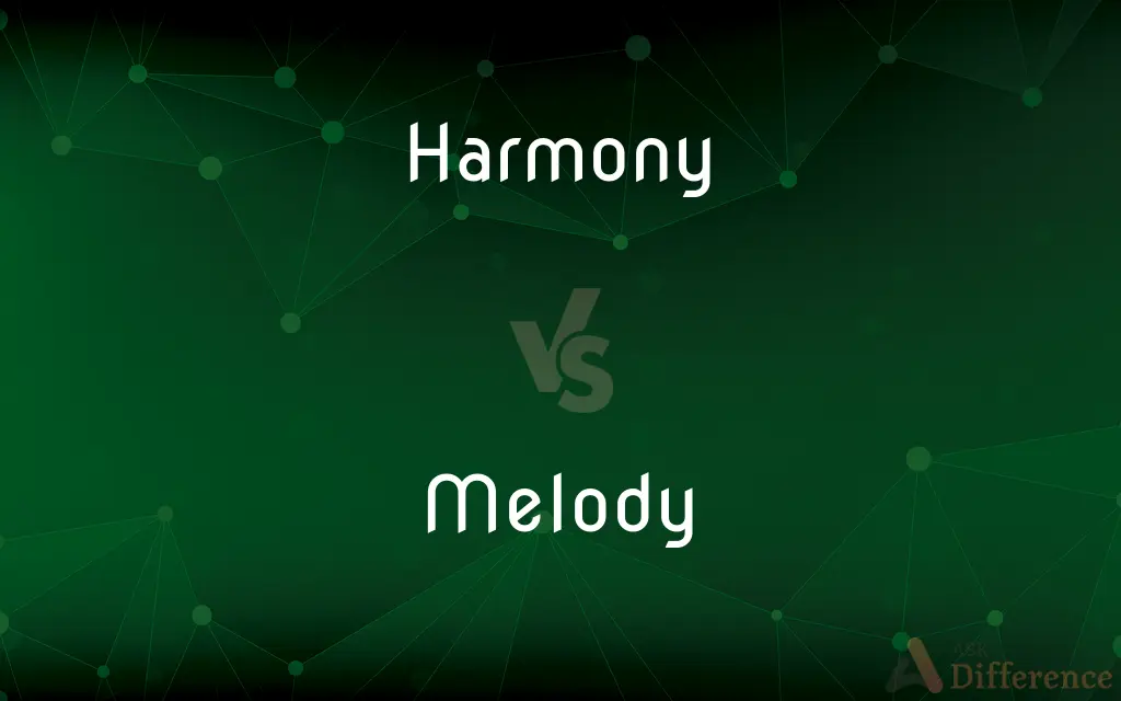 Harmony vs. Melody — What's the Difference?