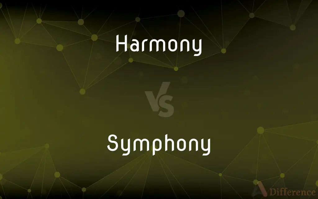 Harmony vs. Symphony — What's the Difference?