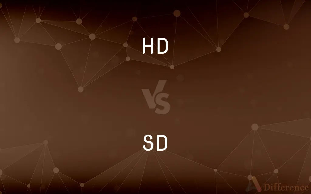 HD vs. SD — What's the Difference?