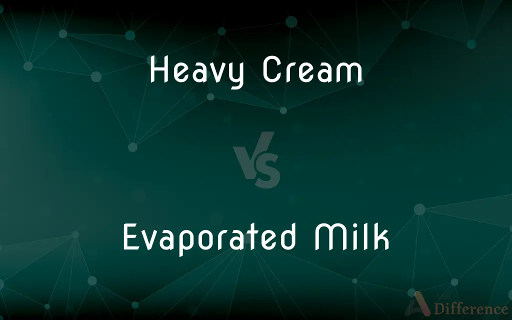 Heavy Cream vs. Evaporated Milk — What's the Difference?