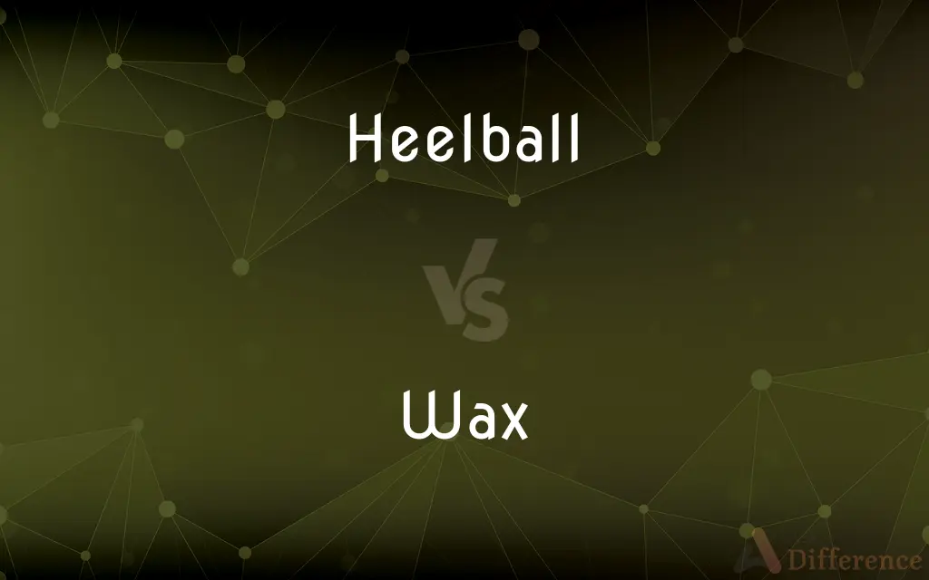 Heelball vs. Wax