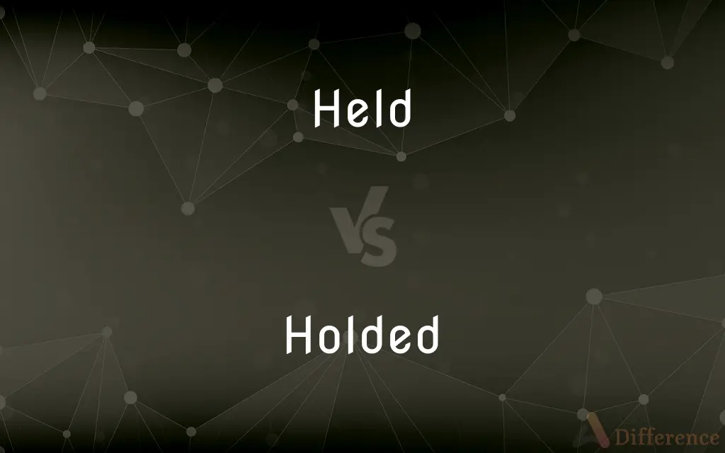 Held vs. Holded — Which is Correct Spelling?