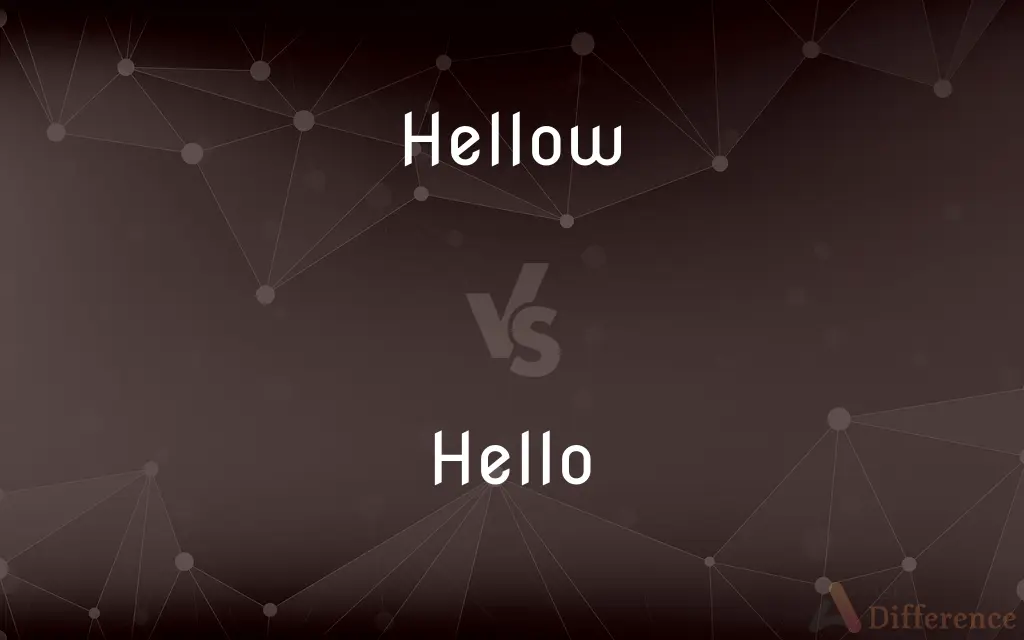 Hellow vs. Hello — Which is Correct Spelling?