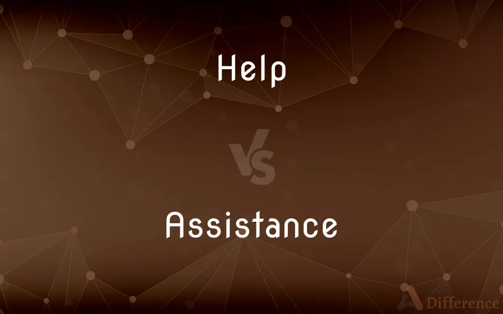 Help vs. Assistance — What's the Difference?