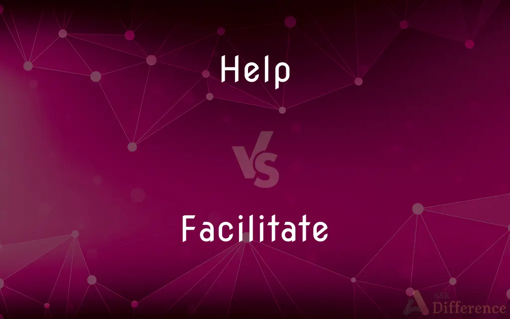 Help vs. Facilitate — What's the Difference?