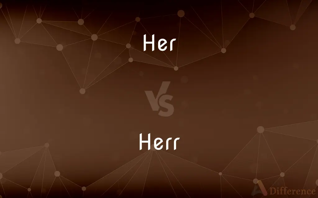 Her vs. Herr — What's the Difference?
