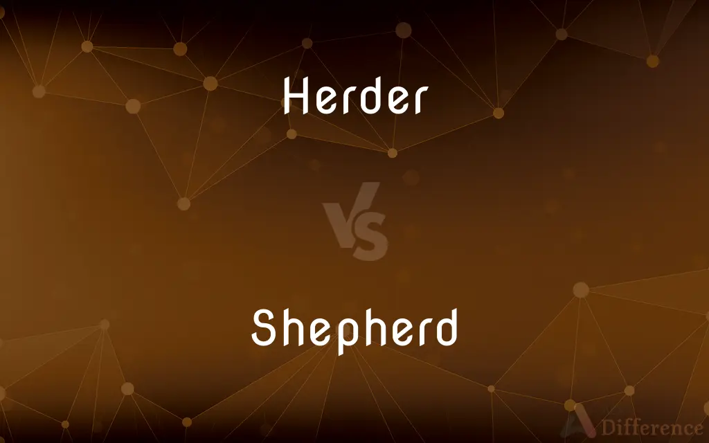 Herder vs. Shepherd — What's the Difference?