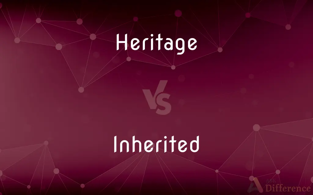 Heritage vs. Inherited — What's the Difference?