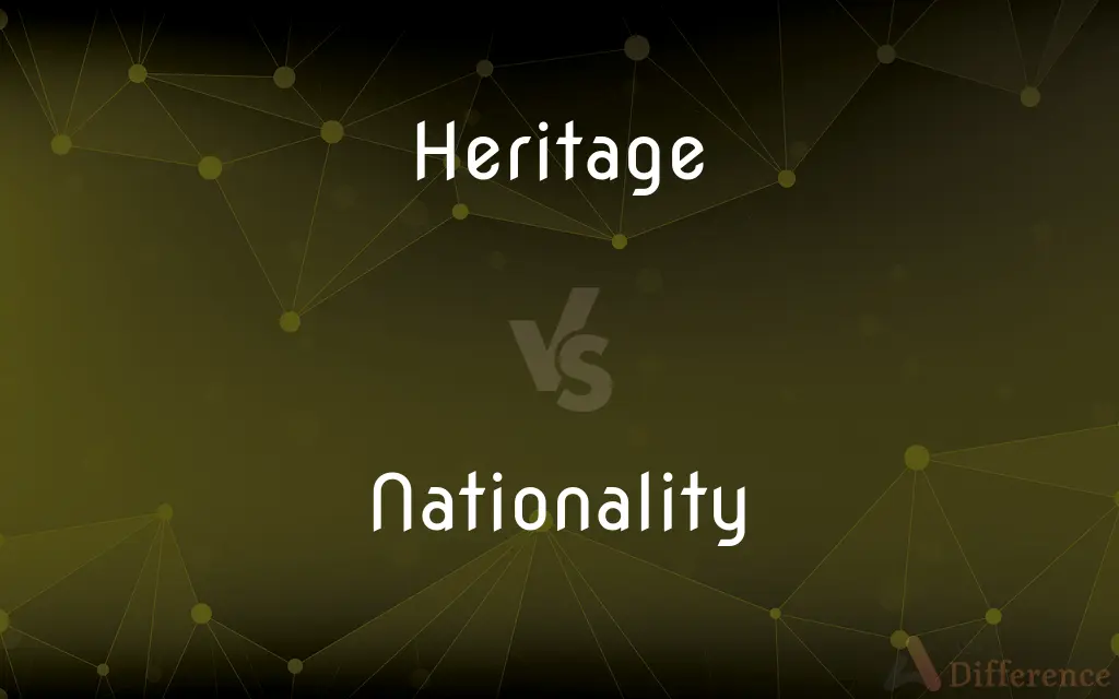 Heritage vs. Nationality — What's the Difference?
