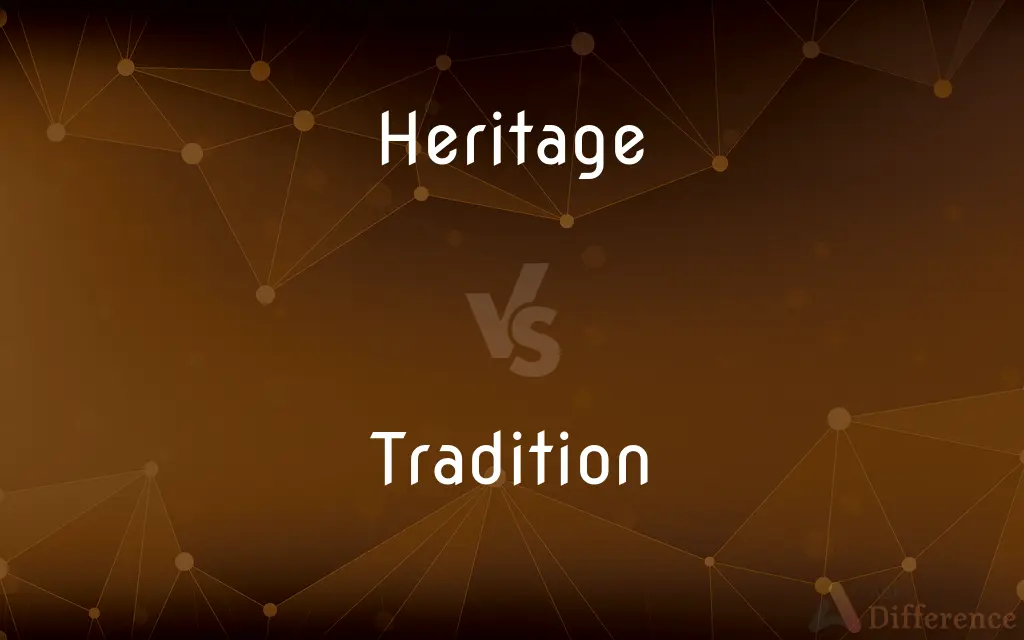 Heritage vs. Tradition — What's the Difference?