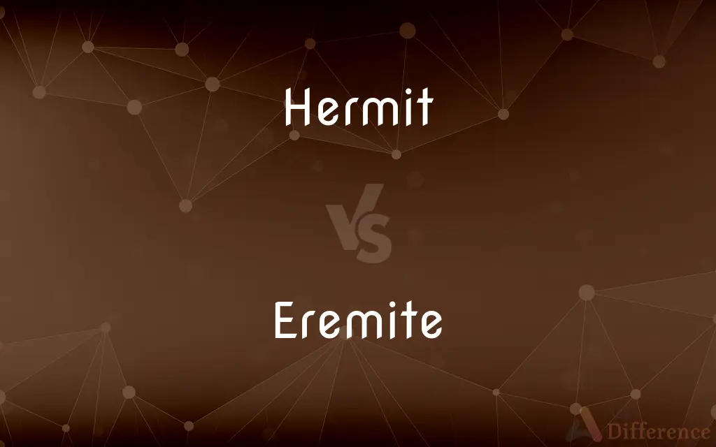 Hermit vs. Eremite — What's the Difference?