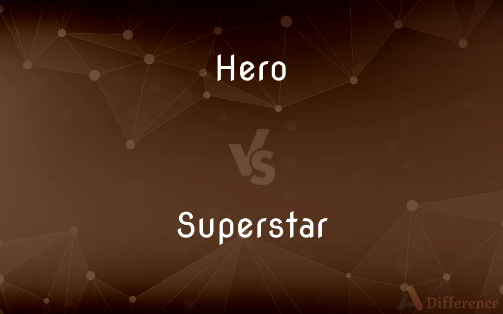 Hero vs. Superstar — What's the Difference?