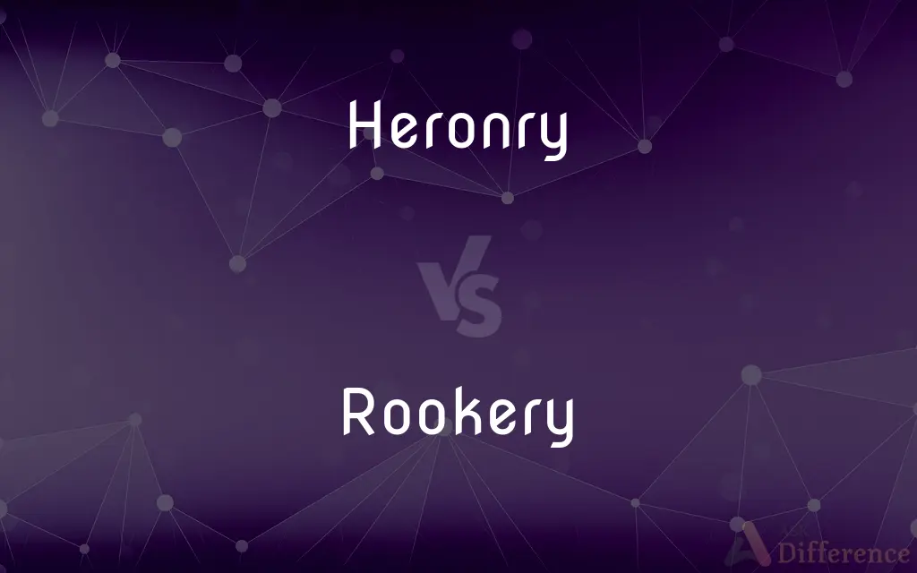 Heronry vs. Rookery — What's the Difference?