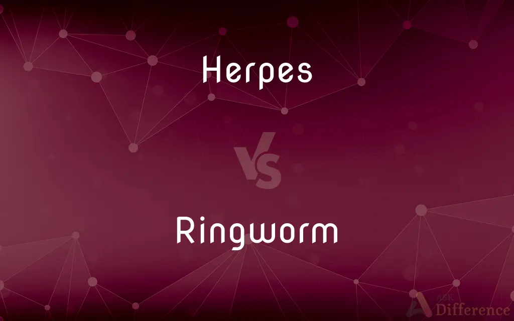 Herpes vs. Ringworm — What's the Difference?