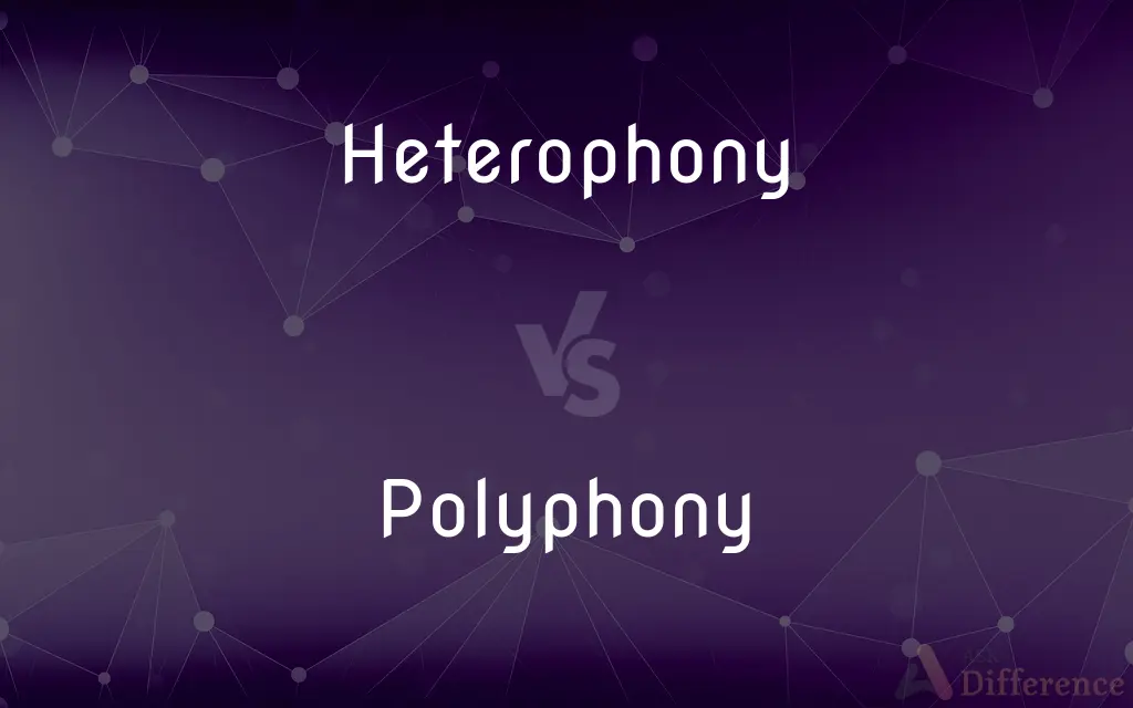 Heterophony vs. Polyphony — What's the Difference?