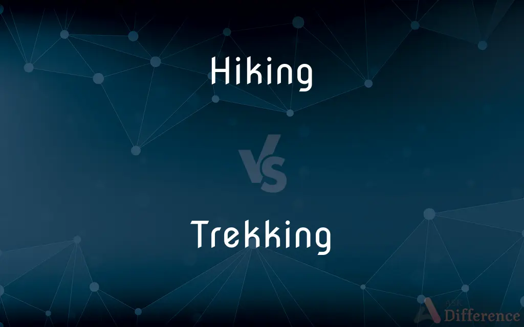 Hiking vs. Trekking — What's the Difference?
