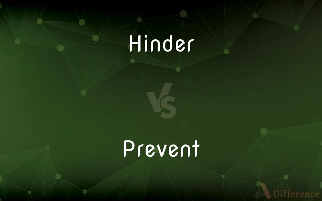 Hinder vs. Prevent — What's the Difference?