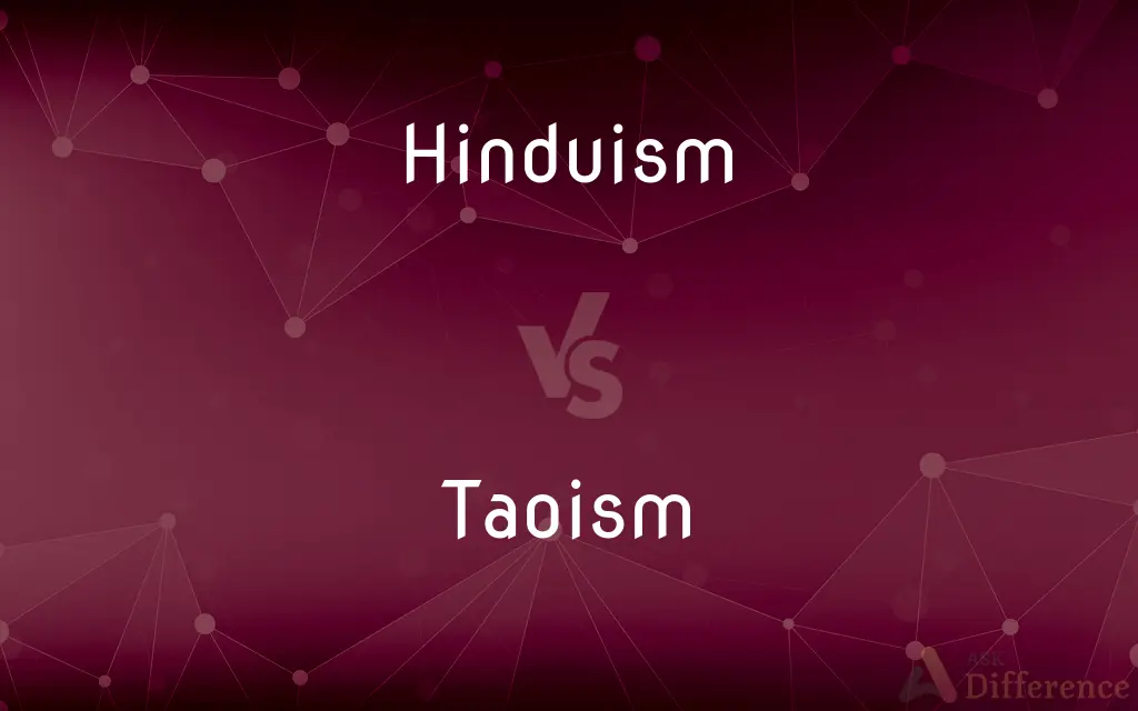 Hinduism vs. Taoism — What's the Difference?