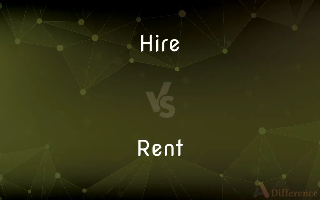 Hire vs. Rent — What's the Difference?