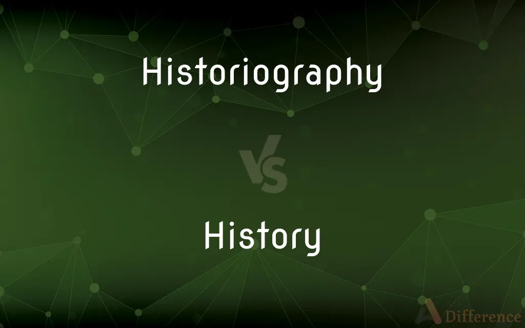 Historiography vs. History — What's the Difference?