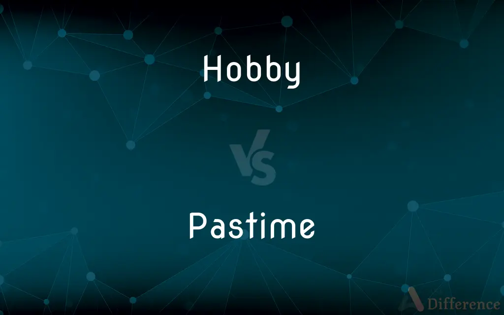 Hobby vs. Pastime — What's the Difference?