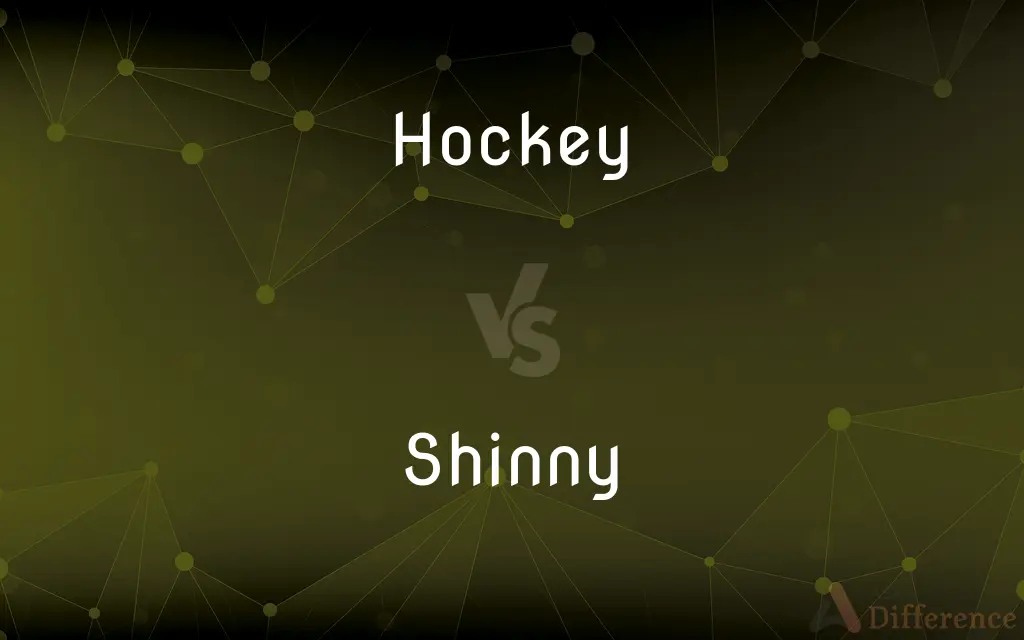 Hockey vs. Shinny — What's the Difference?
