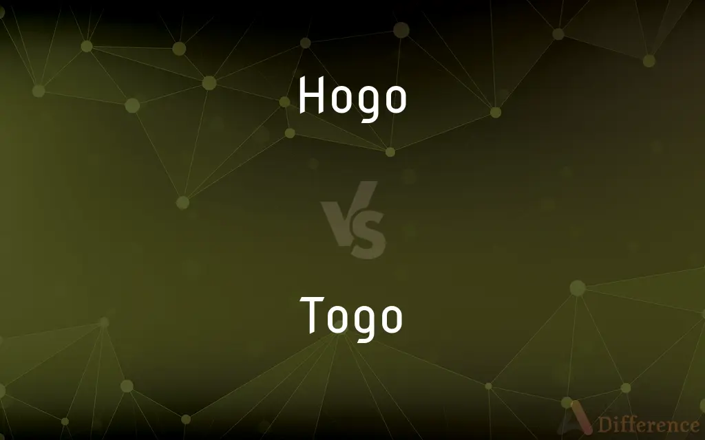 Hogo vs. Togo — What's the Difference?