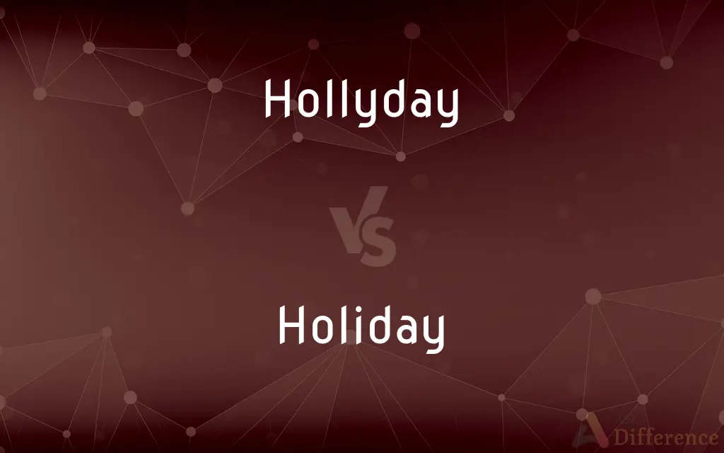Hollyday vs. Holiday — Which is Correct Spelling?