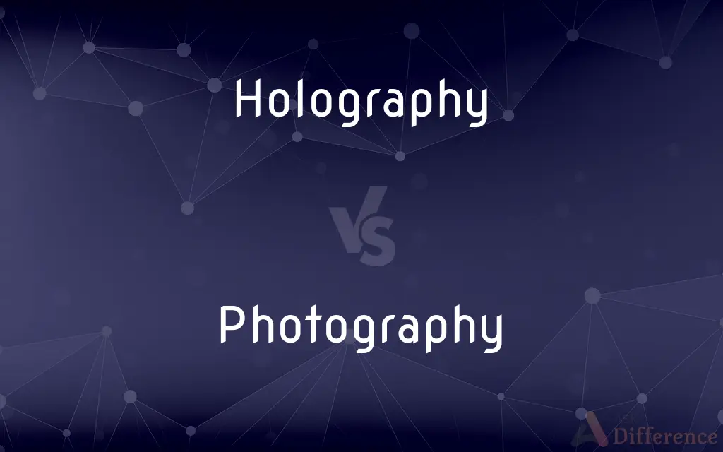 Holography vs. Photography — What's the Difference?