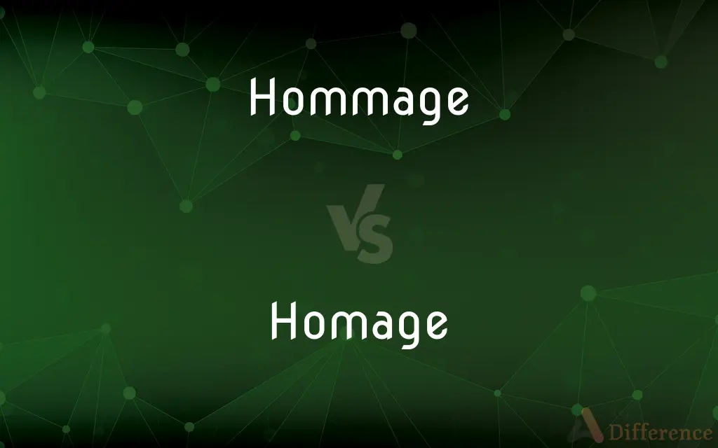 Hommage vs. Homage — Which is Correct Spelling?