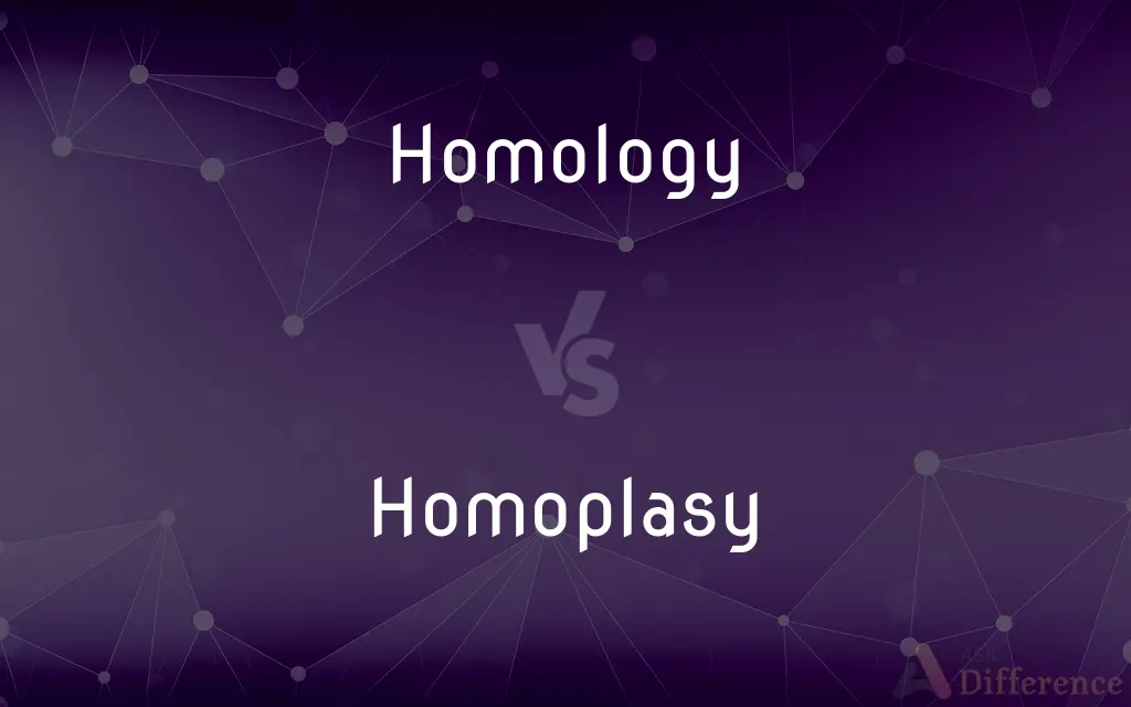 Homology vs. Homoplasy — What's the Difference?