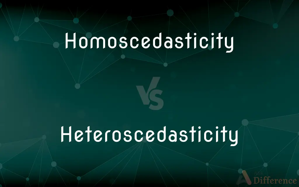 Homoscedasticity vs. Heteroscedasticity — What's the Difference?