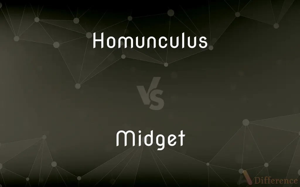 Homunculus vs. Midget — What's the Difference?