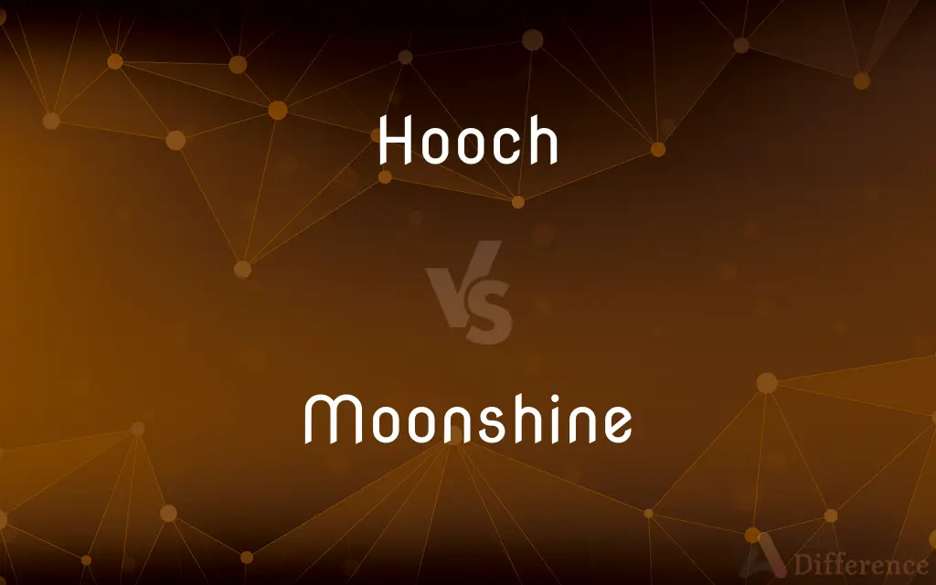 Hooch vs. Moonshine — What's the Difference?