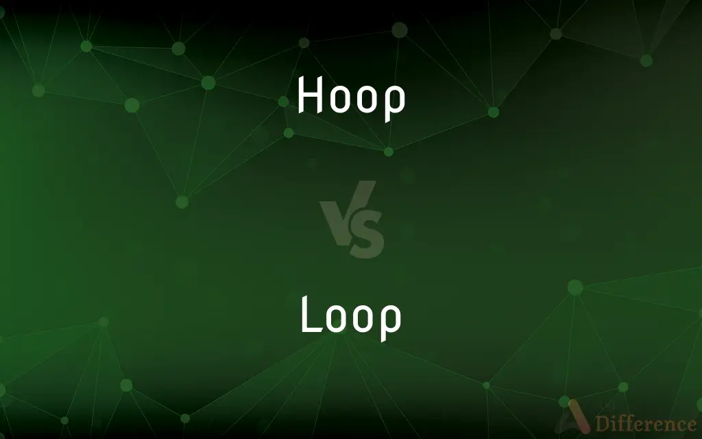 Hoop vs. Loop — What's the Difference?