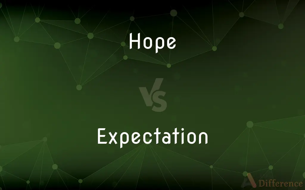 Hope vs. Expectation — What's the Difference?