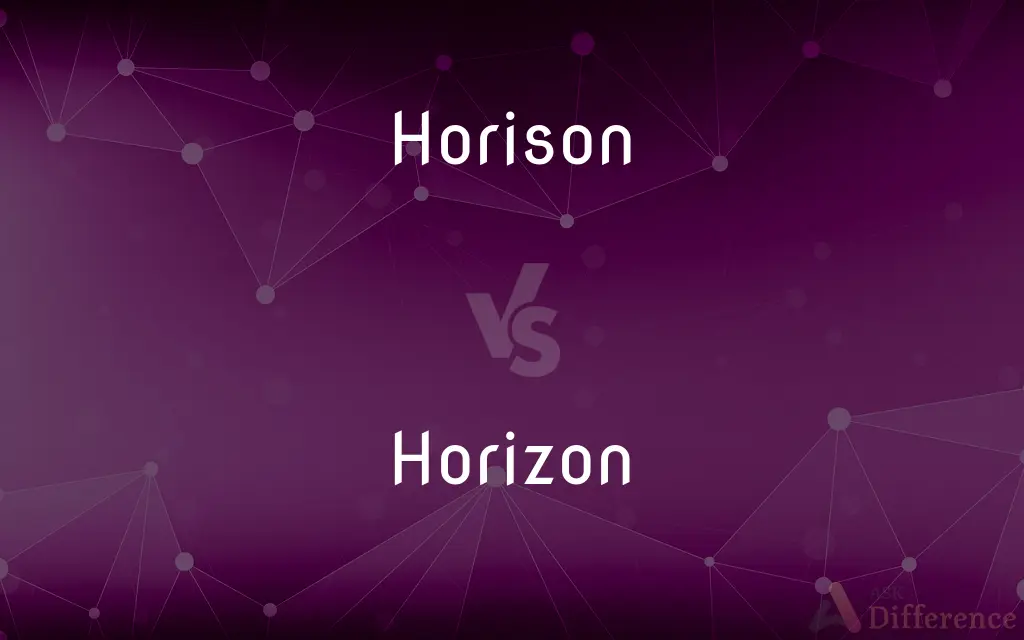Horison vs. Horizon — Which is Correct Spelling?