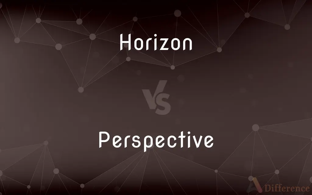 Horizon vs. Perspective — What's the Difference?
