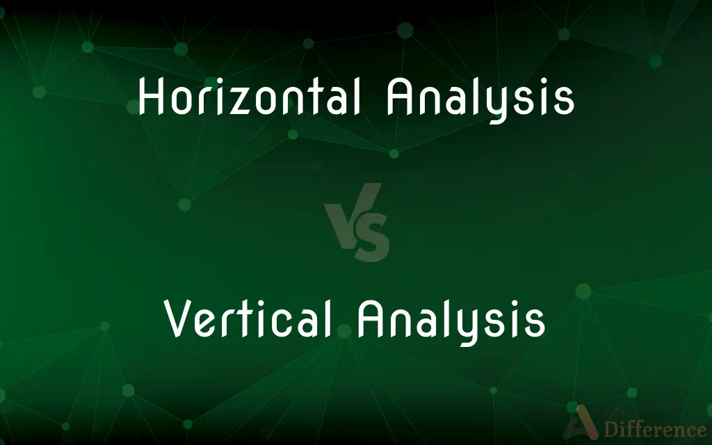 Horizontal Analysis vs. Vertical Analysis — What's the Difference?