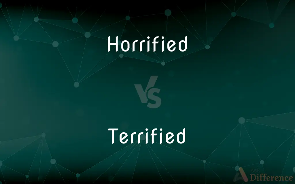 Horrified vs. Terrified — What's the Difference?