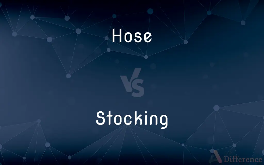 Hose vs. Stocking — What's the Difference?