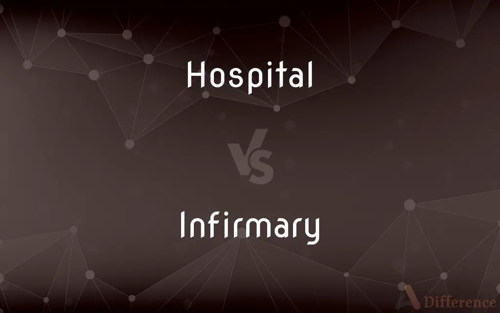 Hospital vs. Infirmary — What's the Difference?