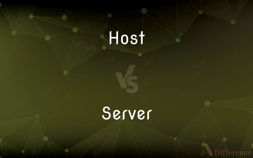 Host vs. Server — What's the Difference?