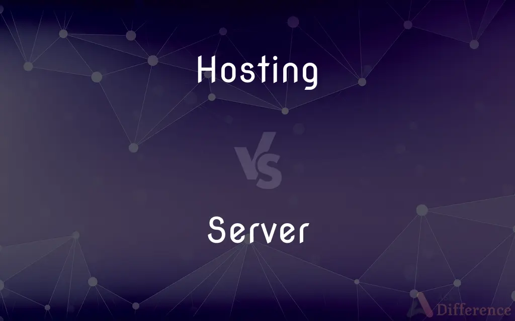 Hosting vs. Server — What's the Difference?