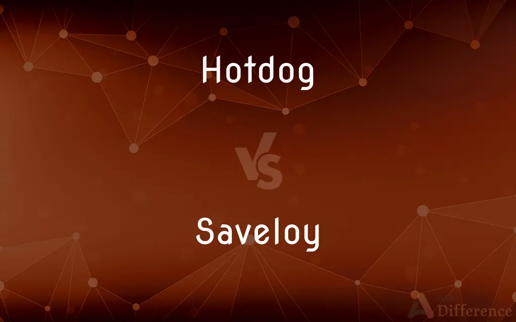 Hotdog vs. Saveloy — What's the Difference?