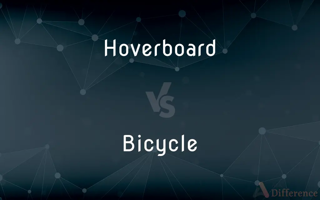 Hoverboard vs. Bicycle — What's the Difference?