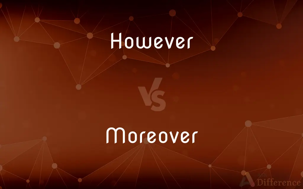 However vs. Moreover — What's the Difference?
