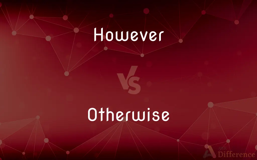 However vs. Otherwise — What's the Difference?
