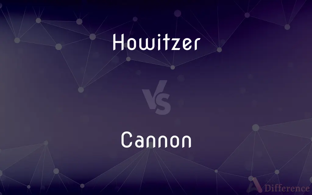 Howitzer vs. Cannon — What's the Difference?
